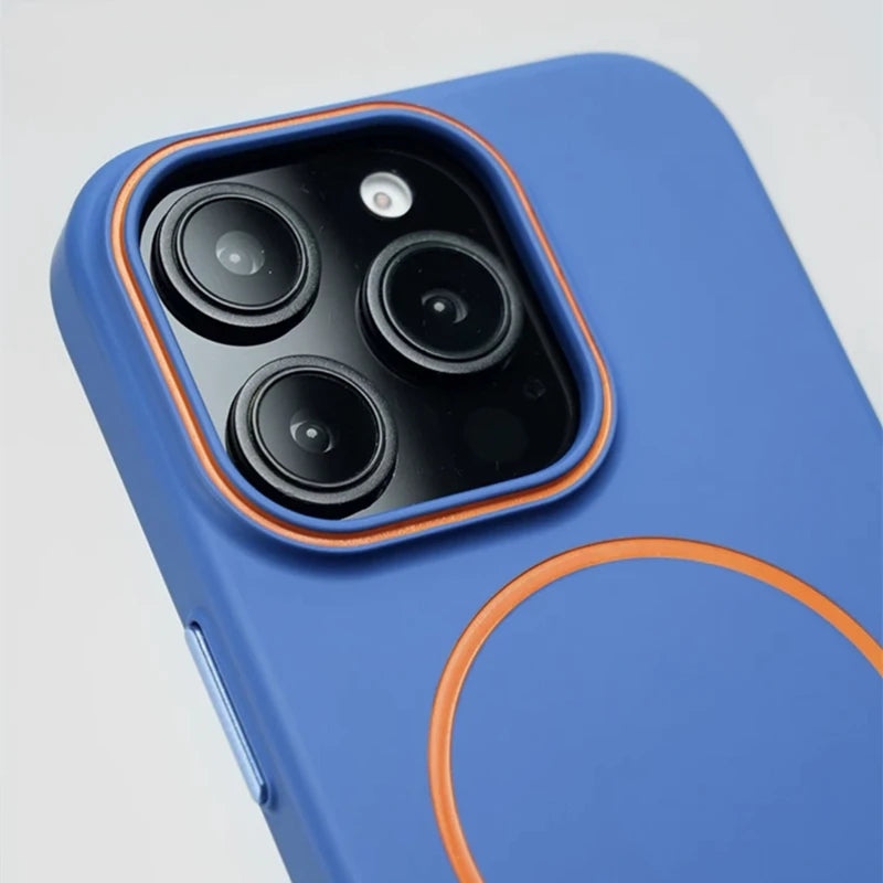 Ultrathin Hit Color Magnetic Phone Case For iPhone