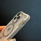 Magnetic Shockroof Transparent Case For iPhone