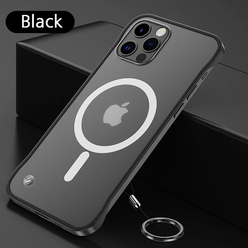 Magnetic Wireless Charging Case For iPhone