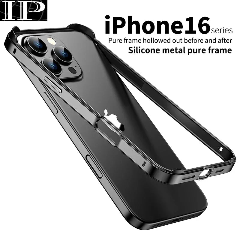 Metal Bumper Frame Cover Case For iPhone