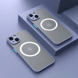 Magnetic Matte Case for iPhone