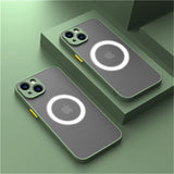 Magnetic Matte Case for iPhone