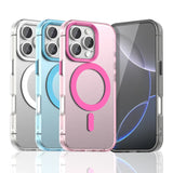 New Matte Magnetic Transparent Candy Case for iPhone