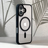 New Matte Clear Magnetic Phone Case for iPhone