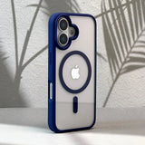 New Matte Clear Magnetic Phone Case for iPhone