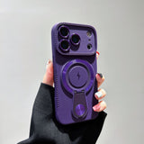 Full-Cover with Stand Magnetic Case for iPhone