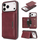 2-in-1 Magnetic Charging Wallet Case for iPhone
