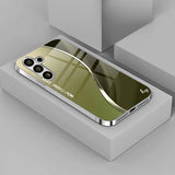 Simple Curved Electroplated Case for Samsung