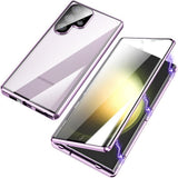 Metal 360° Full HD Anti-Spy Screen Protector Case