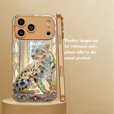 Vibrant Church Gem Leopard Pattern Case for iPhone
