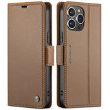 Business-Style Leather Flip Case for Samsung