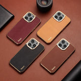 Luxury Real Leather Business Case for iPhone