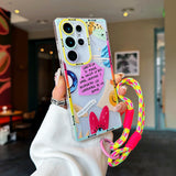 Abstract Art Painting Full-Coverage Anti-Fall Phone Case For Samsung