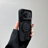Full-Cover with Stand Magnetic Case for iPhone