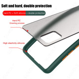 Matte Transparent Protective Phone Case for Samsung