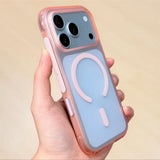 Airbag Shockproof Rotatable Kickstand Magnetic Case for iPhone