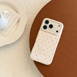 Polka-Dot Magnetic Matte Shockproof Case for iPhone