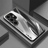 Iridescent Tempered Glass Phone Case For Samsung