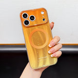 Aurora Color Contrast Magnetic Case for iPhone
