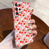 Romantic Rose Flower Phone Case Suitable for Samsung