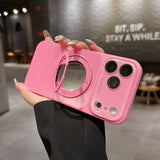 Rotatable Mirror Kickstand Shockproof Case for iPhone