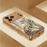 Vibrant Church Gem Leopard Pattern Case for iPhone