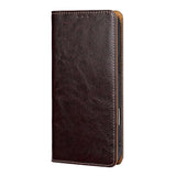 Genuine Leather RFID Blocking Card Slots Case for iPhone