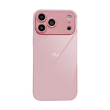 Light Pink Minimalist Heart Electroplated Case for iPhone