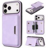 2-in-1 Magnetic Charging Wallet Case for iPhone