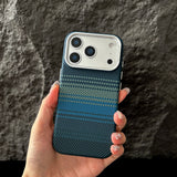 Kevlar Matte Magnetic Shockproof Case for iPhone