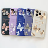 Colorful Butterfly Shockproof Phone Case For IPhone