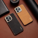 Luxury Real Leather Business Case for iPhone