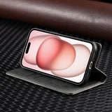 Leather Sunflower Magnetic Wallet Case for iPhone