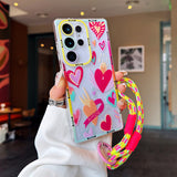 Abstract Art Painting Full-Coverage Anti-Fall Phone Case For Samsung