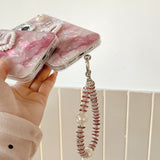 Cute Heart with Lanyard Phone Case for iPhone