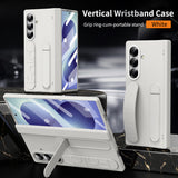 Wrist Strap & S Pen Slot Kickstand Shockproof Case for Samsung Z Fold