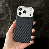 Kevlar Matte Magnetic Shockproof Case for iPhone