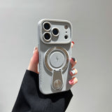 Full-Cover with Stand Magnetic Case for iPhone