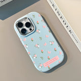 Butterfly Flower Phone Case for iPhone