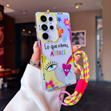 Abstract Art Painting Full-Coverage Anti-Fall Phone Case For Samsung