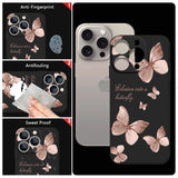 Butterfly Flowers Case For IPhone