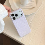 Polka-Dot Magnetic Matte Shockproof Case for iPhone
