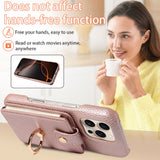 Leather Crossbody Wallet Shockproof Case for iPhone