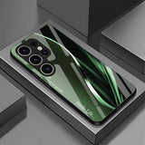 Iridescent Tempered Glass Phone Case For Samsung