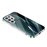 New Gradient Line Electroplated Shockproof Phone Case For Samsung