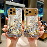 Vibrant Church Gem Leopard Pattern Case for iPhone