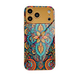 Ethnic Ornate Pattern Electroplated Case for iPhone