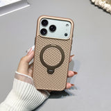 Cooling Magnetic Charging Rotating Stand Case for iPhone