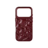 3D Embossed Bow Shockproof Case for iPhone