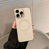 Magnetic Matte Frameless Case for iPhone